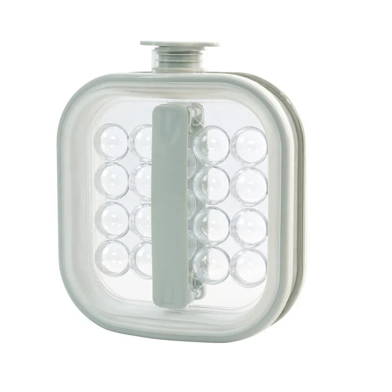 Practical Portable Silicone Ice Ball Maker Kettle for Kitchen Prep