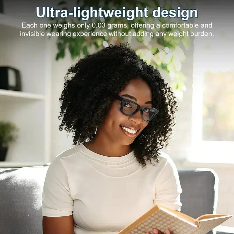 Decorative LED Light Blocking Stickers for Smart Glasses – Discreet