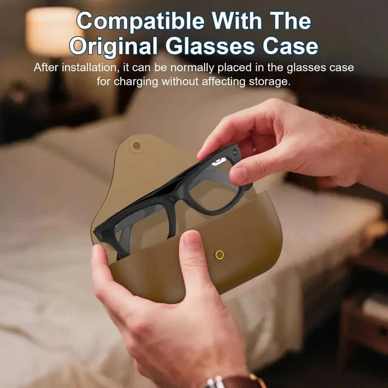 Decorative LED Light Blocking Stickers for Smart Glasses – Discreet