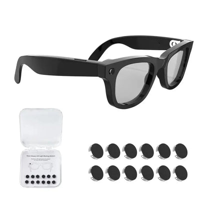 Decorative LED Light Blocking Stickers for Smart Glasses – Discreet