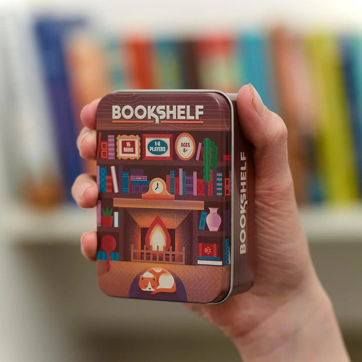 Vehicle-Ready Bookshelf Cooperative Stacking Game – Skill & Balance
