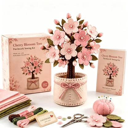 Hands-On Botanical Patchwork Felt DIY Kit Series for Creative Play