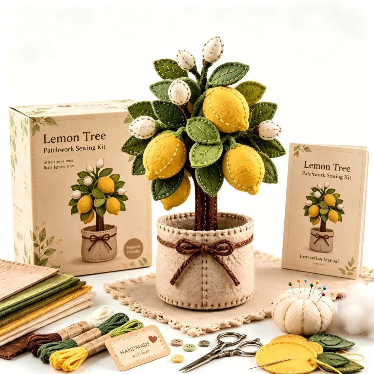 Hands-On Botanical Patchwork Felt DIY Kit Series for Creative Play