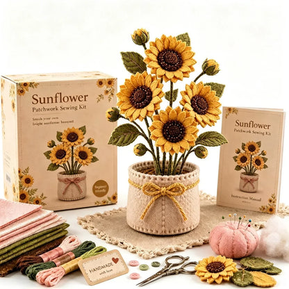 Hands-On Botanical Patchwork Felt DIY Kit Series for Creative Play