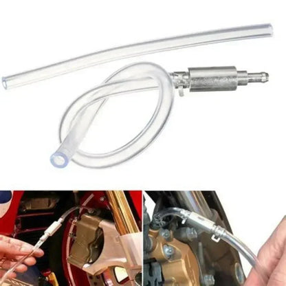 One-Way Brake Bleeder Hose and Dual Check-Valve Kit