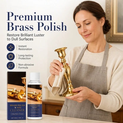 Easy-Care TARNISHED BRASS FIX IT FAST Polish & Cleaner – Removes