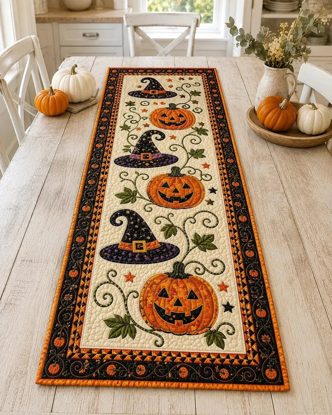 Purpose-Built Rustic Autumn Table Runner – Create a Warm Harvest