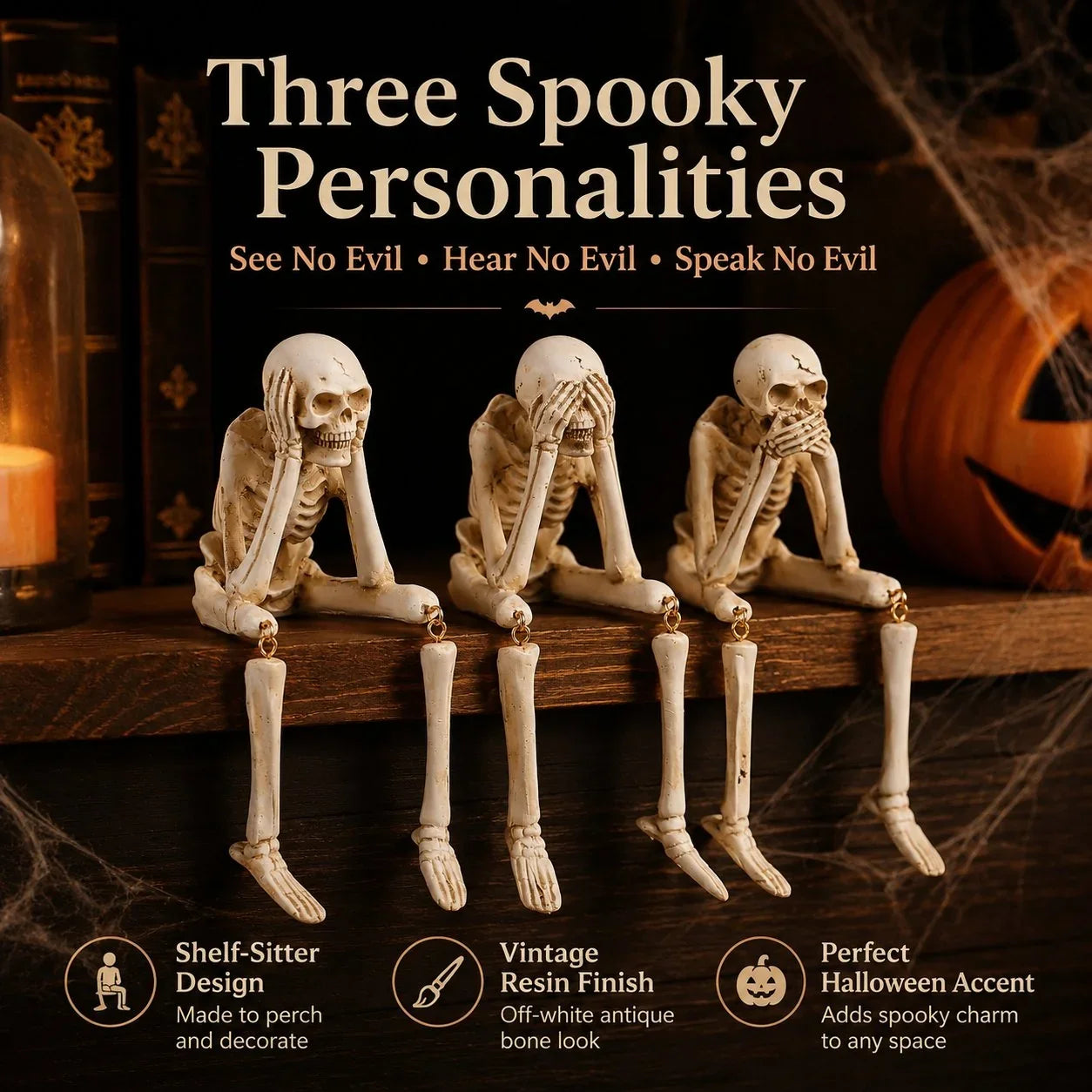Purpose-Built See No Evil, Hear No Evil, Speak No Evil – Add a