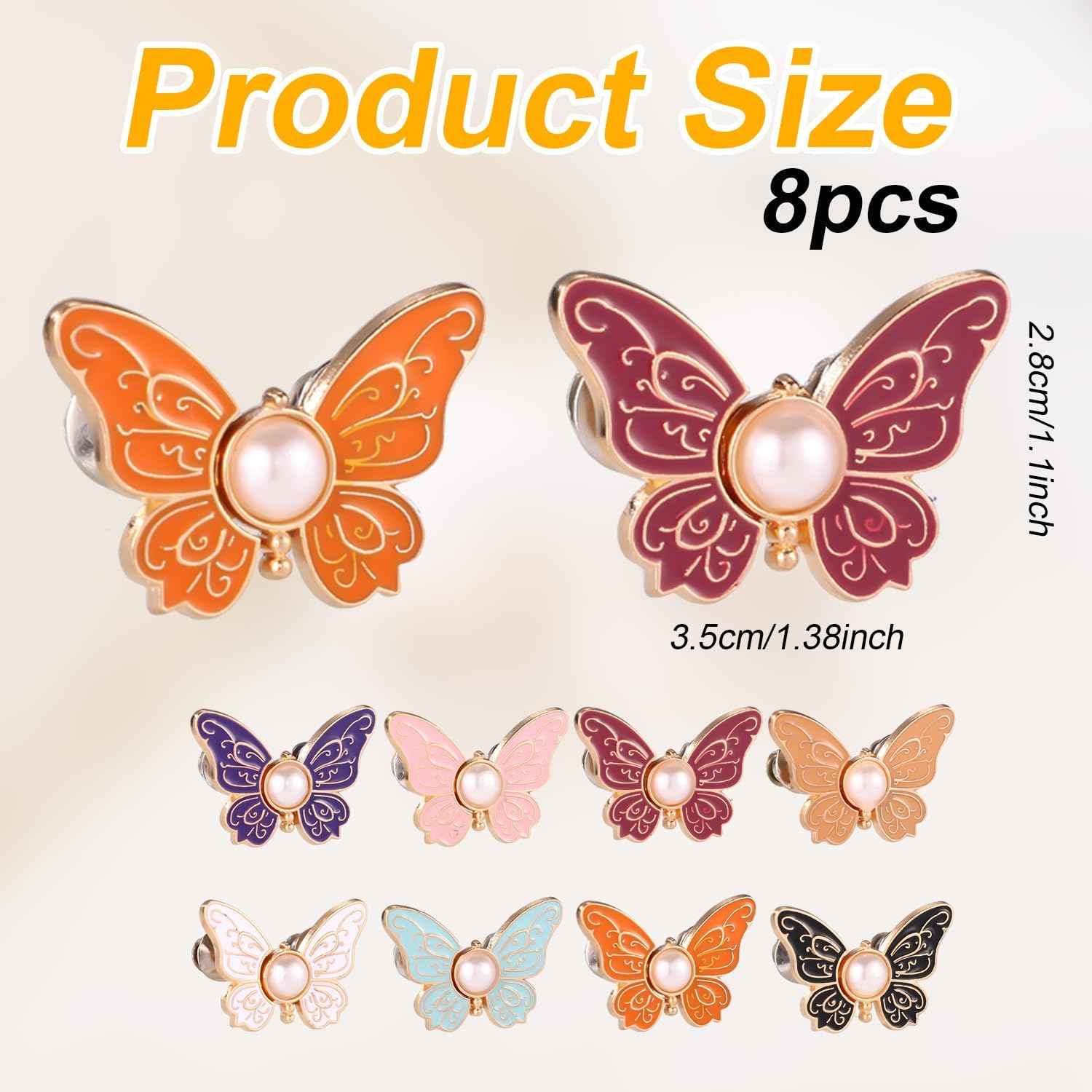 Purpose-Built 8PCS Butterfly Waist Tighteners Perfect Fit in Seconds