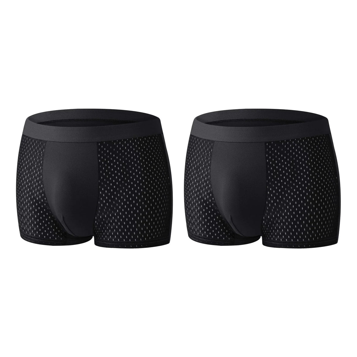 Men’s Leakproof Ice-Silk Mesh Boxer Briefs