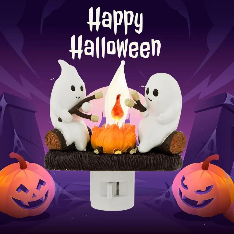 Decorative Ghosts Campfire Night Light for Focused Lighting