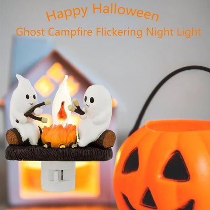 Decorative Ghosts Campfire Night Light for Focused Lighting