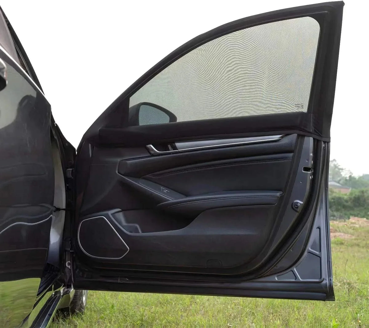 Vehicle-Ready Car Anti‐Mosquito Screen/Net, 4 Pack Car Sunshade