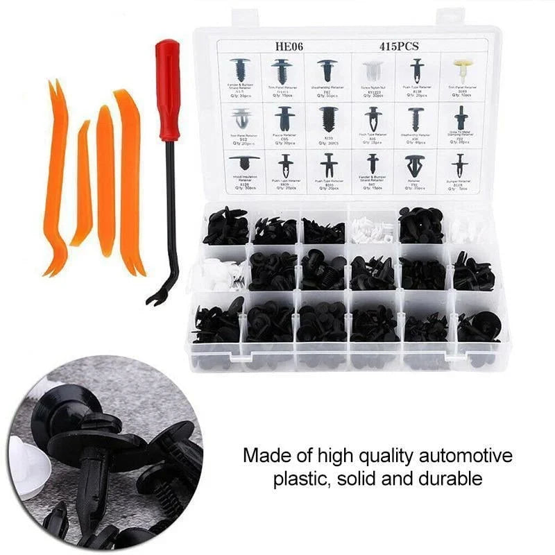 Vehicle-Ready 630PCS Car Fastener Box Set – Universal Auto Clips