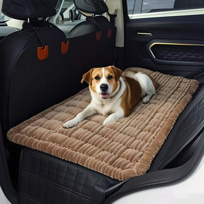 Pet Car Hammock — Waterproof & Scratch-Proof Rear Seat Cover for Dogs
