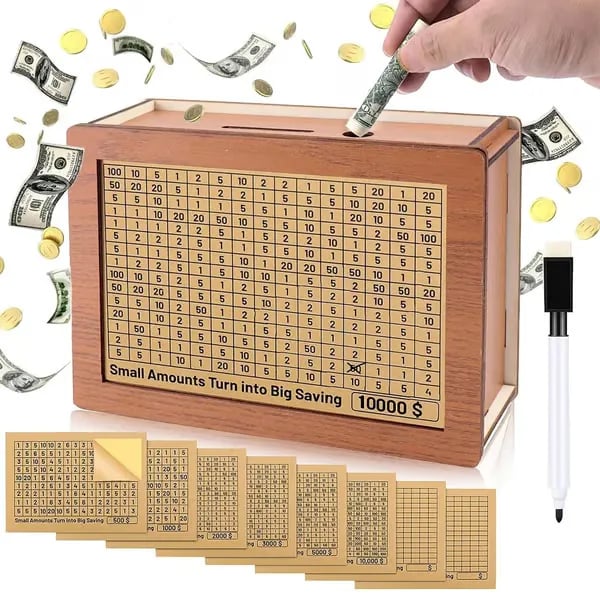 Purpose-Built Save-Family Fun Savings Box for Everyday Use