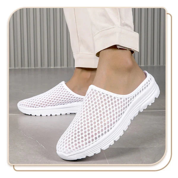 Distinctive Casual Comfort Breathable Mesh Slippers for Everyday Wear