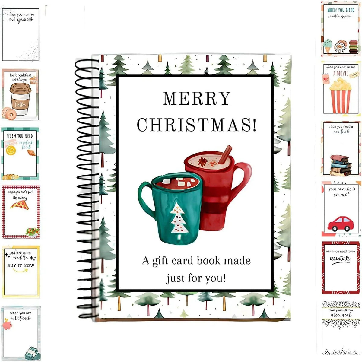 Vehicle-Ready Gift Card Book for Garage Use