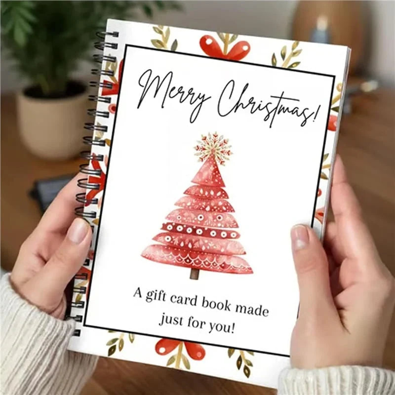 Vehicle-Ready Gift Card Book for Garage Use