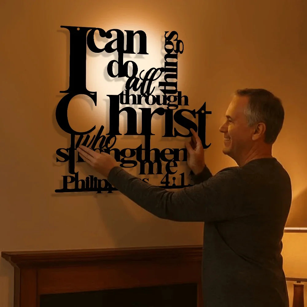 Purpose-Built Christianartworkshop Philippians 4:13 I Can Do All