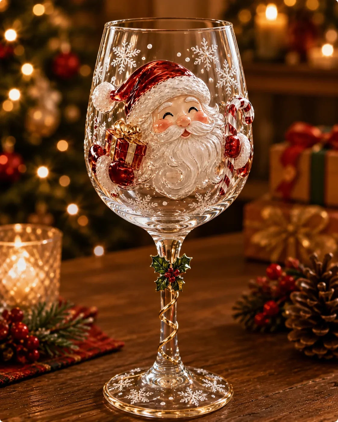 Purpose-Built 3D Wine Glass Collection Gift Box Set for Everyday Use