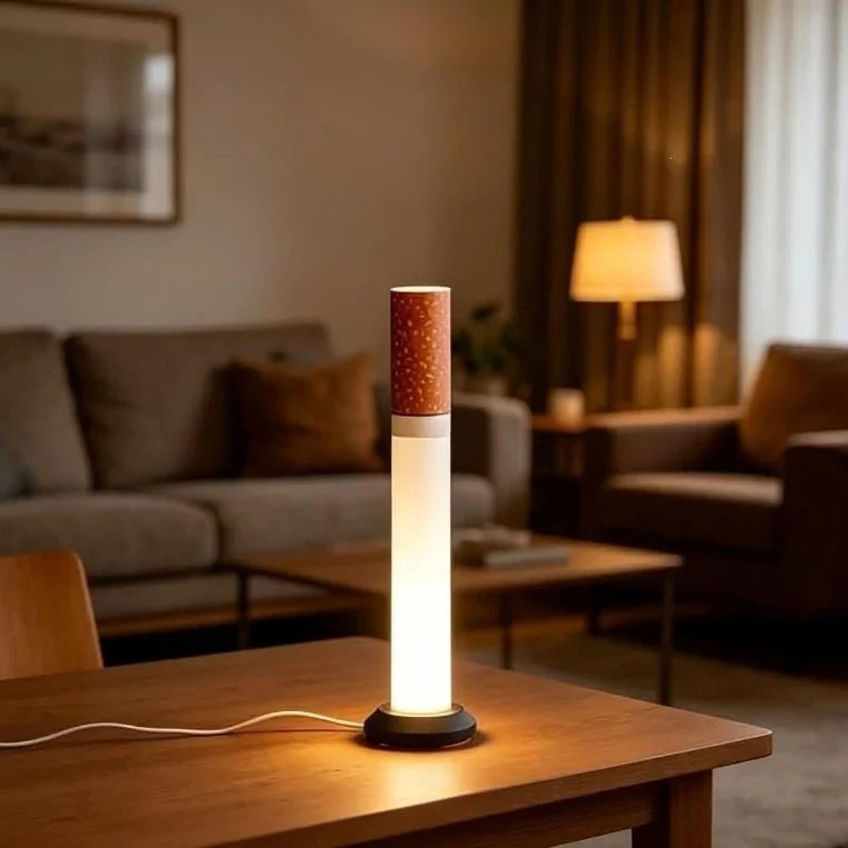 Decorative Cigarette Tube Shaped Style Floor Lamp – Retro Industrial