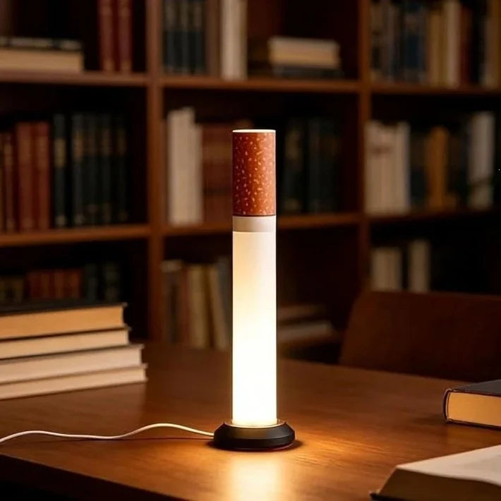 Decorative Cigarette Tube Shaped Style Floor Lamp – Retro Industrial
