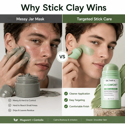 Purpose-Built Clay Mask Stick Series – 3 Clay Mask Sticks Targeting