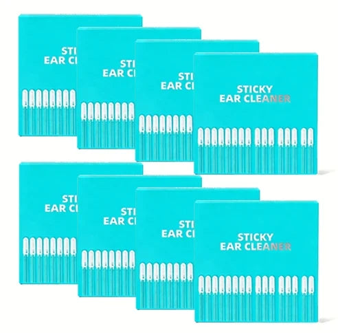 Visible-Tip Sticky Swabs for Careful Ear Cleaning