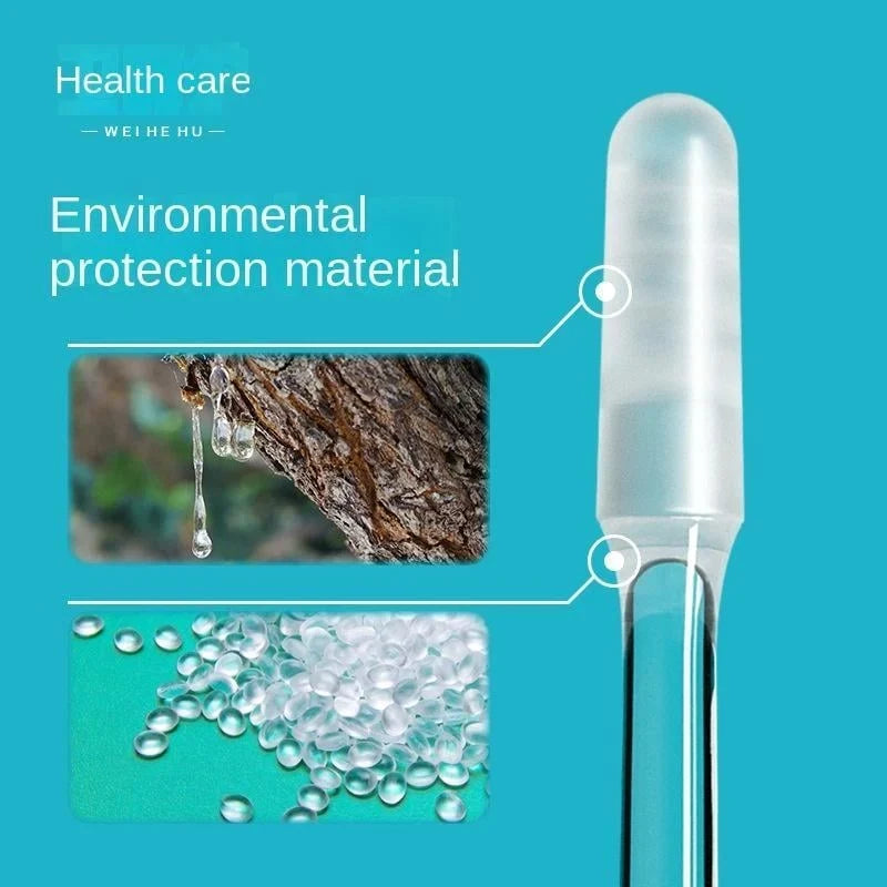 Visible-Tip Sticky Swabs for Careful Ear Cleaning