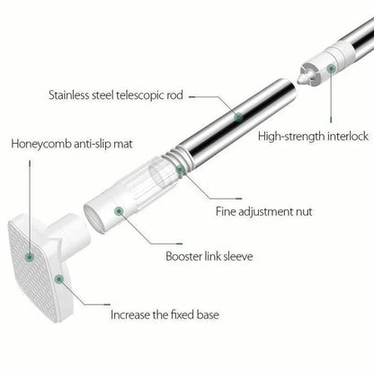 Purpose-Built Adjustable Drill-Free – Tension Rod for Everyday Use