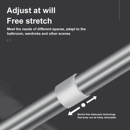 Purpose-Built Adjustable Drill-Free – Tension Rod for Everyday Use