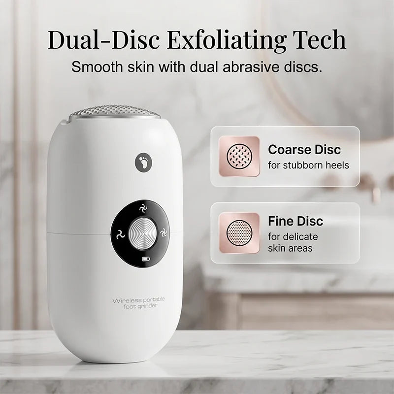 Purpose-Built Compact Automatic Foot Pedicure Grinder for Everyday Use