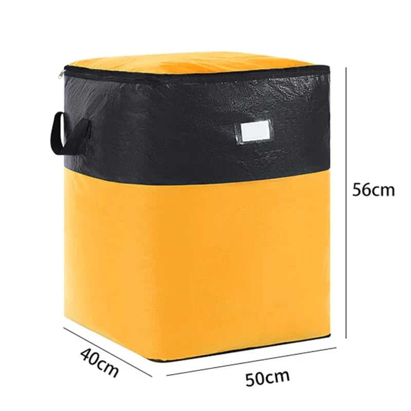 Space-Saving Collapsible Storage and Moving Bag for Tidy Storage