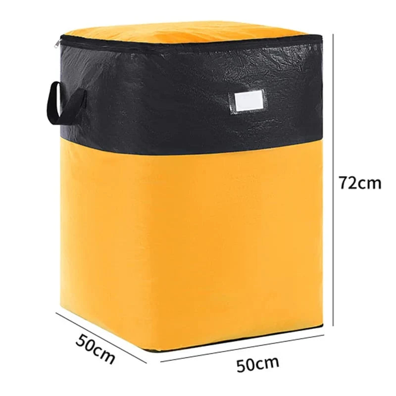 Space-Saving Collapsible Storage and Moving Bag for Tidy Storage