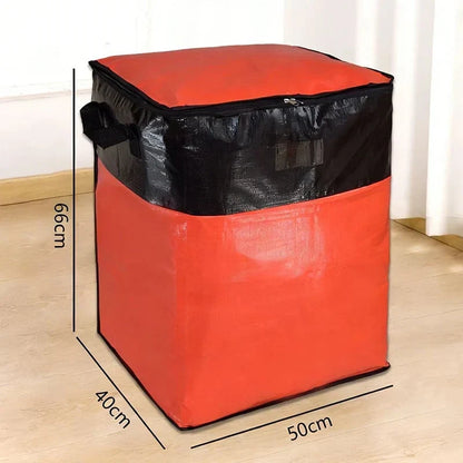 Space-Saving Collapsible Storage and Moving Bag for Tidy Storage