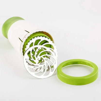 Easy-Care White & Green Compact Cordless Herb Chopper, Efficient