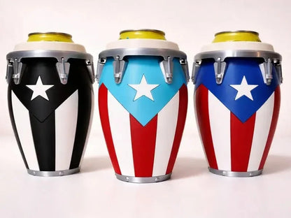 Vehicle-Ready Conga-Style Can Holder – Celebrate Caribbean Pride, One