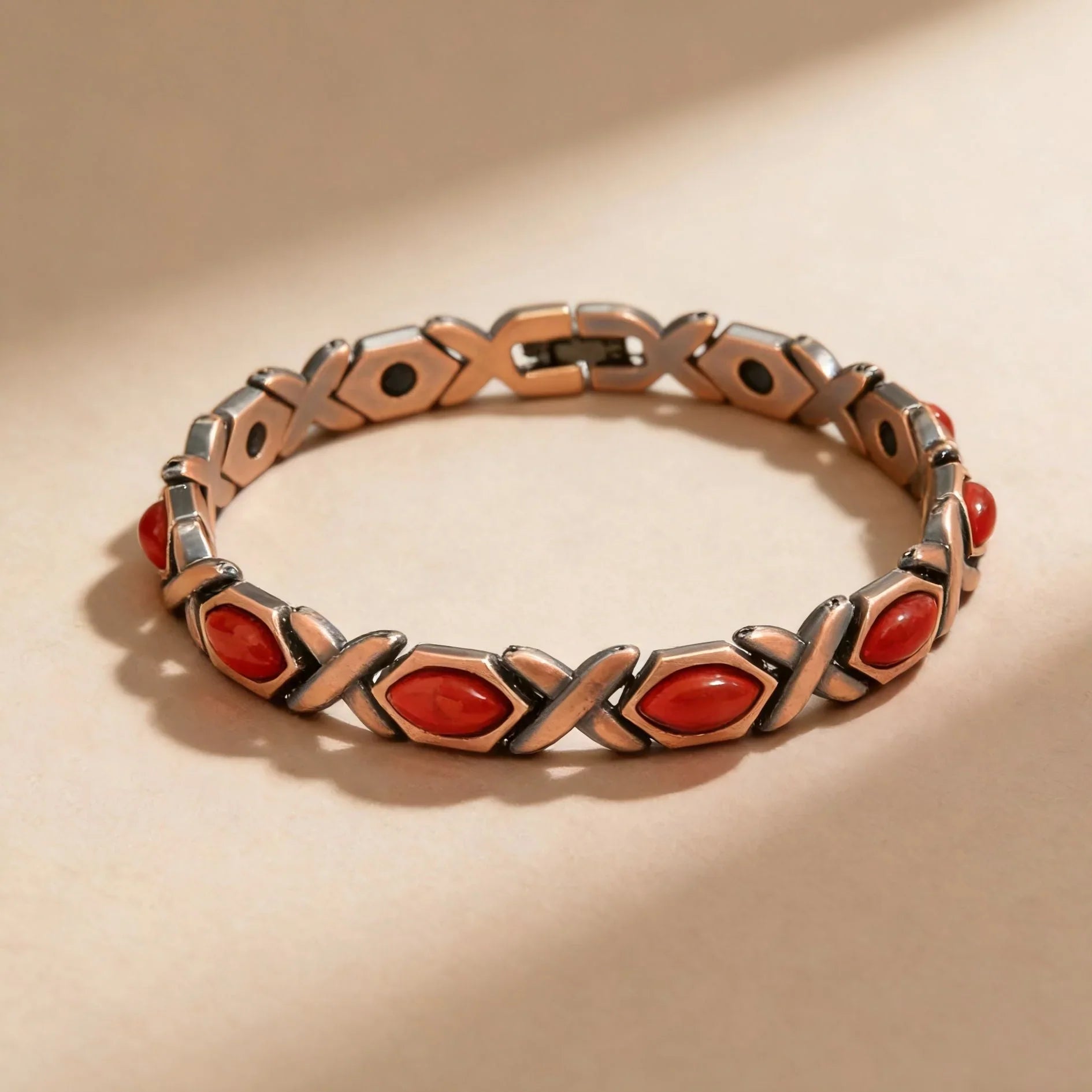 Distinctive Copper Bracelet for Women, Pure Copper Magnetic