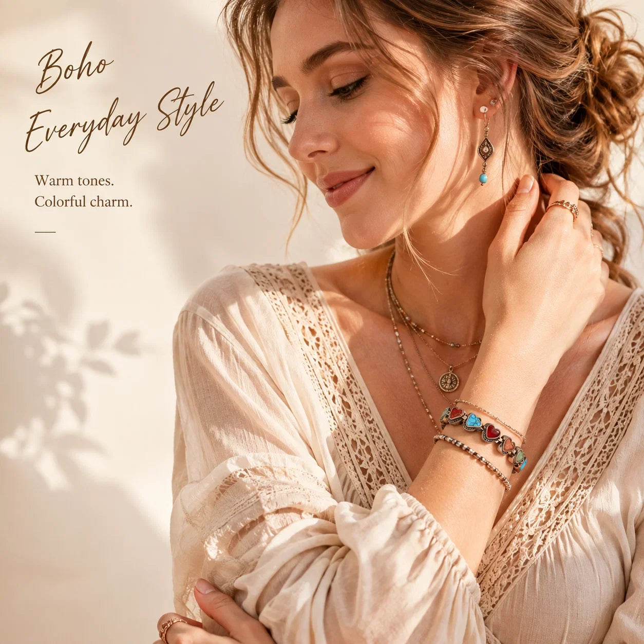 Distinctive Copper Bracelet for Women, Pure Copper Magnetic