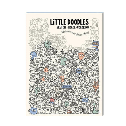 Distinctive Creative Doodle Art Coloring Book for Everyday Wear