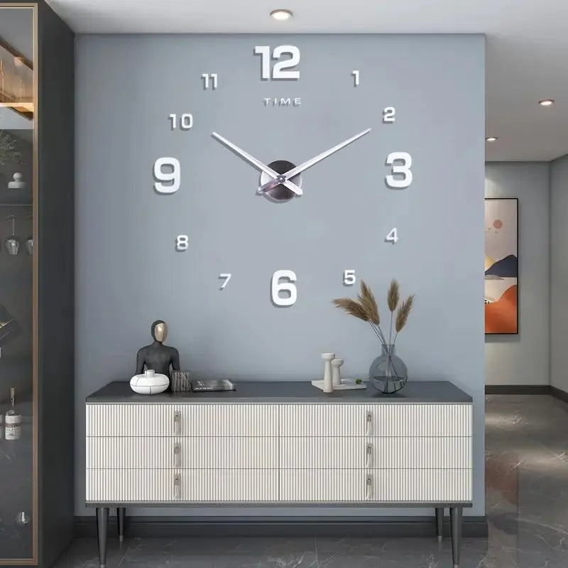 Purpose-Built DIY 3D Acrylic Digital Wall Clock for Everyday Use