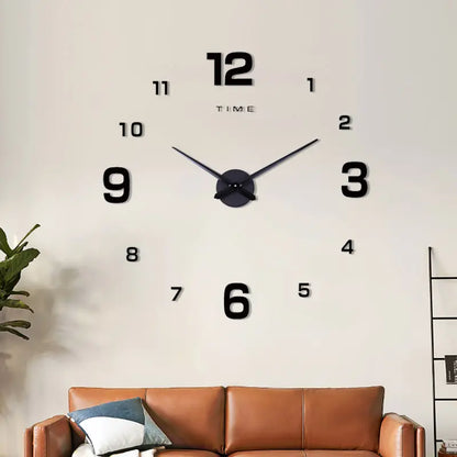 Purpose-Built DIY 3D Acrylic Digital Wall Clock for Everyday Use