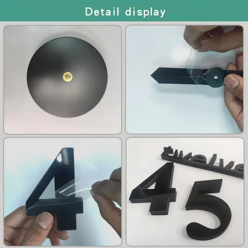 Purpose-Built DIY 3D Acrylic Digital Wall Clock for Everyday Use