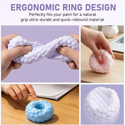 Soft Crunch-Texture Squeeze Balls for Calming Hands