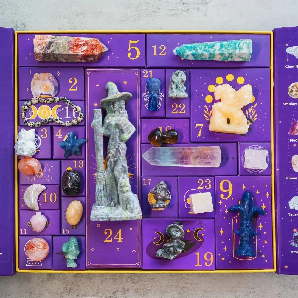 Purpose-Built Reiki Crystal Countdown Gift BoxThe Magic of Healing