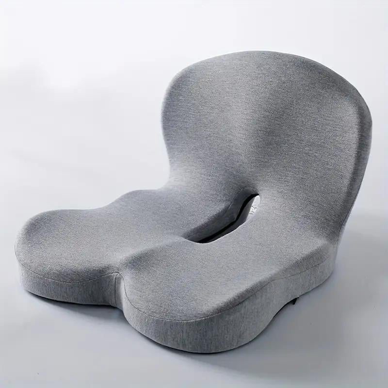 Vehicle-Ready Non-Slip Memory Foam Seat Cushion – Sciatica Relief