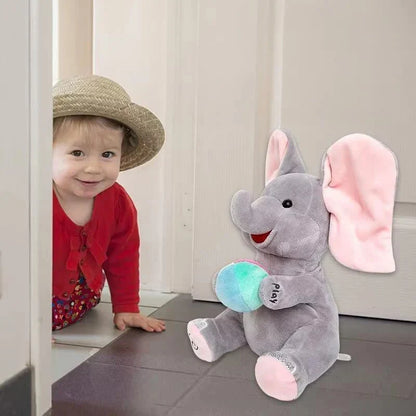 Purpose-Built Cute Hide And Seek Elephant Plush Doll for Everyday Use