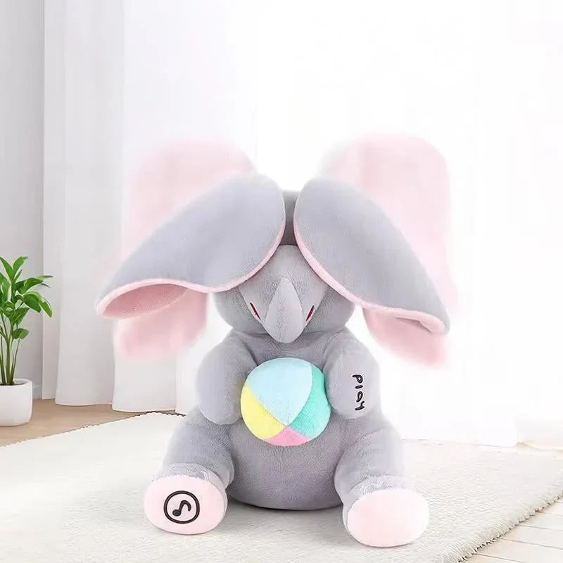 Purpose-Built Cute Hide And Seek Elephant Plush Doll for Everyday Use