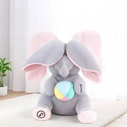 Purpose-Built Cute Hide And Seek Elephant Plush Doll for Everyday Use